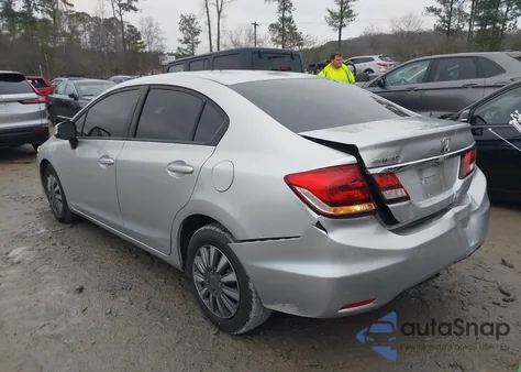 2013 Honda Civic Lx из США, поврежденный, VIN 19XFB2F52DE075945